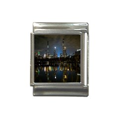 New York Night Central Park Skyscrapers Skyline Italian Charm (13mm) by Cowasu