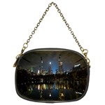 New York Night Central Park Skyscrapers Skyline Chain Purse (Two Sides) Front