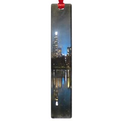 New York Night Central Park Skyscrapers Skyline Large Book Marks by Cowasu