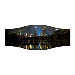 New York Night Central Park Skyscrapers Skyline Stretchable Headband by Cowasu