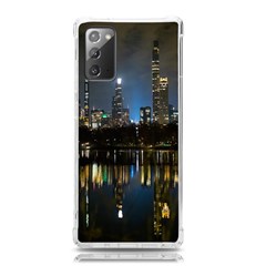 New York Night Central Park Skyscrapers Skyline Samsung Galaxy Note 20 Tpu Uv Case by Cowasu