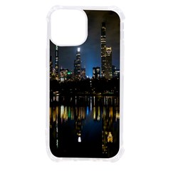 New York Night Central Park Skyscrapers Skyline Iphone 13 Mini Tpu Uv Print Case by Cowasu