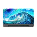 Tsunami Waves Ocean Sea Nautical Nature Water Painting Memory Card Reader with CF Front