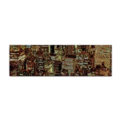 New York City Nyc Skyscrapers Sticker Bumper (10 Pack) by Cowasu