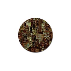 New York City Nyc Skyscrapers Golf Ball Marker (10 Pack) by Cowasu