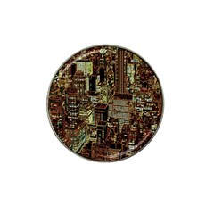 New York City Nyc Skyscrapers Hat Clip Ball Marker (10 Pack) by Cowasu