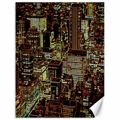 New York City Nyc Skyscrapers Canvas 18  X 24 