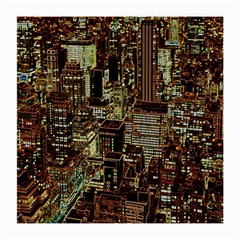 New York City Nyc Skyscrapers Medium Glasses Cloth (2 Sides)