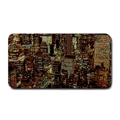 New York City Nyc Skyscrapers Medium Bar Mat