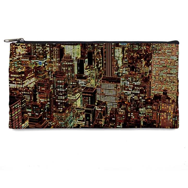 New York City Nyc Skyscrapers Pencil Case