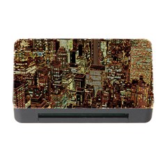 New York City Nyc Skyscrapers Memory Card Reader With Cf by Cowasu