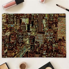 New York City Nyc Skyscrapers Cosmetic Bag (xxl)