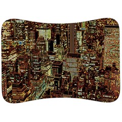 New York City Nyc Skyscrapers Velour Seat Head Rest Cushion