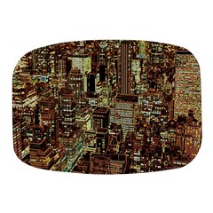 New York City Nyc Skyscrapers Mini Square Pill Box by Cowasu