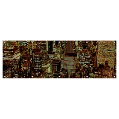 New York City Nyc Skyscrapers Banner And Sign 12  X 4  by Cowasu