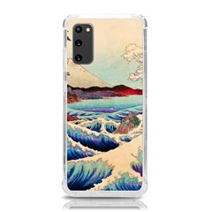 Wave Japanese Mount Fuji Woodblock Print Ocean Samsung Galaxy S20 6 2 Inch Tpu Uv Case by Cowasu