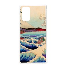 Wave Japanese Mount Fuji Woodblock Print Ocean Samsung Galaxy Note 20 Tpu Uv Case by Cowasu