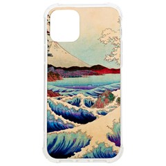 Wave Japanese Mount Fuji Woodblock Print Ocean Iphone 12/12 Pro Tpu Uv Print Case by Cowasu