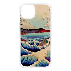 Wave Japanese Mount Fuji Woodblock Print Ocean Iphone 13 Tpu Uv Print Case by Cowasu