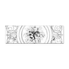 Vintage Design Line Art Frame Antique Old Retro Sticker (bumper) by Cowasu