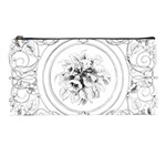 Vintage Design Line Art Frame Antique Old Retro Pencil Case Front