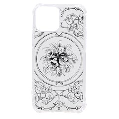 Vintage Design Line Art Frame Antique Old Retro Iphone 13 Mini Tpu Uv Print Case by Cowasu