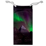 Fantasy Pyramid Mystic Space Aurora Jewelry Bag Front