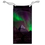 Fantasy Pyramid Mystic Space Aurora Jewelry Bag Back