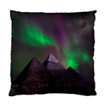 Fantasy Pyramid Mystic Space Aurora Standard Cushion Case (Two Sides) Front