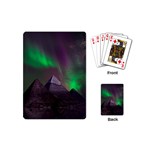 Fantasy Pyramid Mystic Space Aurora Playing Cards Single Design (Mini) Back