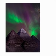 Fantasy Pyramid Mystic Space Aurora Large Garden Flag (Two Sides)