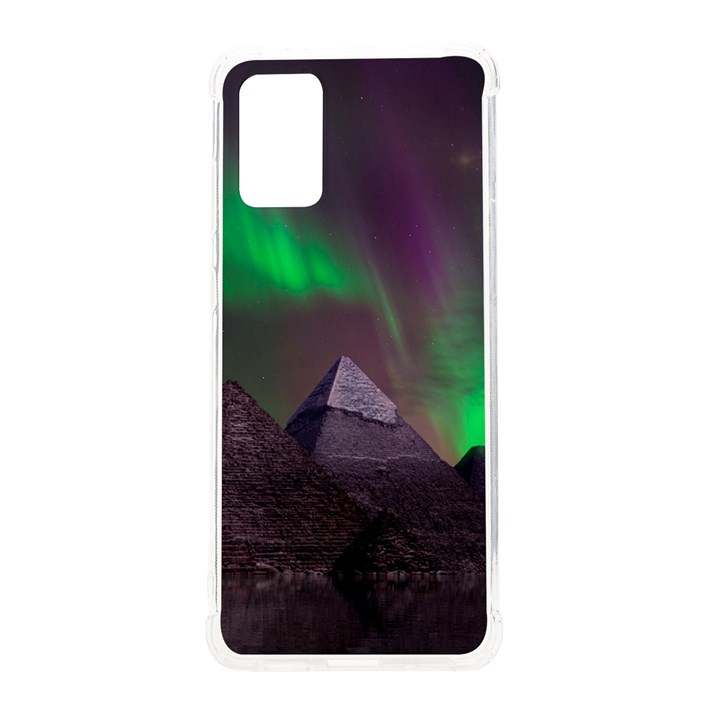 Fantasy Pyramid Mystic Space Aurora Samsung Galaxy S20Plus 6.7 Inch TPU UV Case