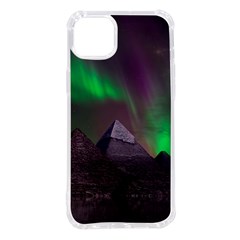 Fantasy Pyramid Mystic Space Aurora iPhone 14 Plus TPU UV Print Case