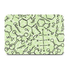 Multicolored Chemical Bond Illustration Chemistry Formula Science Plate Mats by Cowasu