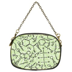 Multicolored Chemical Bond Illustration Chemistry Formula Science Chain Purse (two Sides) by Cowasu