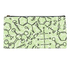 Multicolored Chemical Bond Illustration Chemistry Formula Science Pencil Case by Cowasu