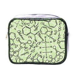 Multicolored Chemical Bond Illustration Chemistry Formula Science Mini Toiletries Bag (one Side) by Cowasu