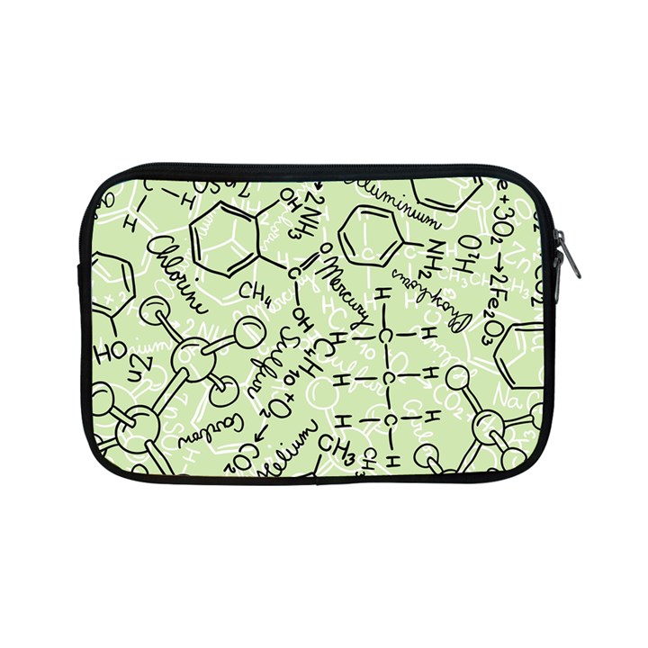 Multicolored Chemical Bond Illustration Chemistry Formula Science Apple iPad Mini Zipper Cases