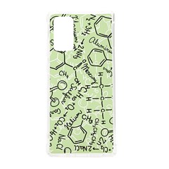 Multicolored Chemical Bond Illustration Chemistry Formula Science Samsung Galaxy Note 20 Tpu Uv Case by Cowasu