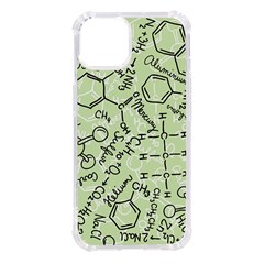 Multicolored Chemical Bond Illustration Chemistry Formula Science Iphone 14 Tpu Uv Print Case by Cowasu