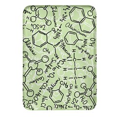 Multicolored Chemical Bond Illustration Chemistry Formula Science Rectangular Glass Fridge Magnet (4 Pack) by Cowasu