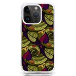 Pattern Vector Texture Style Garden Drawn Hand Floral iPhone 14 Pro TPU UV Print Case Front