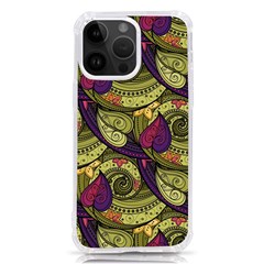 Pattern Vector Texture Style Garden Drawn Hand Floral Iphone 14 Pro Max Tpu Uv Print Case by Cowasu