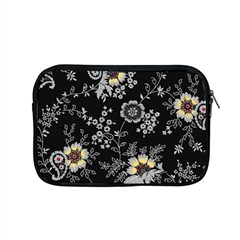 White And Yellow Floral And Paisley Illustration Background Apple Macbook Pro 15  Zipper Case by Cowasu