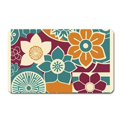 Japanese Folk Art Magnet (rectangular) by danenraven