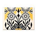 Flowers Pattern Sticker A4 (10 pack) Front