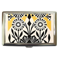 Flowers Pattern Cigarette Money Case by danenraven