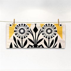 Flowers Pattern Hand Towel by danenraven