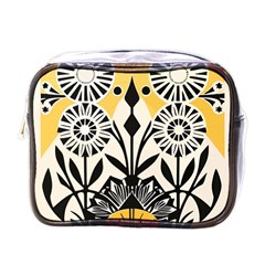 Flowers Pattern Mini Toiletries Bag (one Side) by danenraven