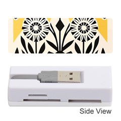 Flowers Pattern Memory Card Reader (stick) by danenraven